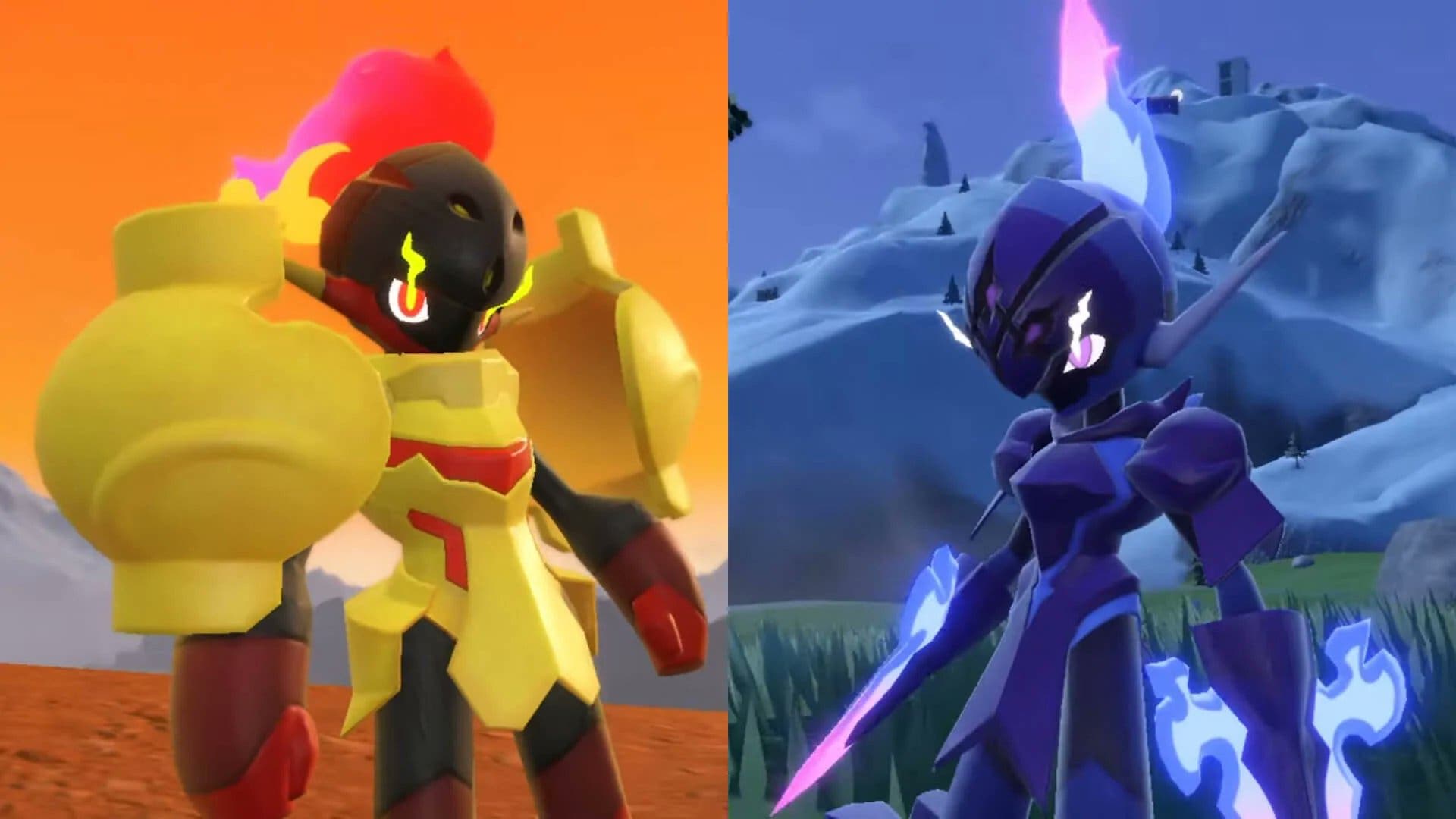 Pokémon: Imaginan cómo podrían verse las formas shiny de Armarouge y Ceruledge inspirándose en Mega Man