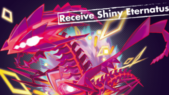 Detallado oficialmente el evento de Eternatus shiny para Pokémon Espada y Escudo en varios países asiáticos