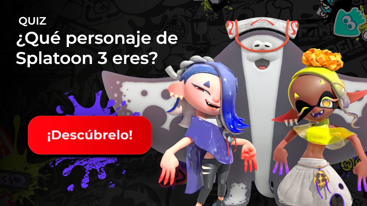 Splatoon 3 que personaje eres