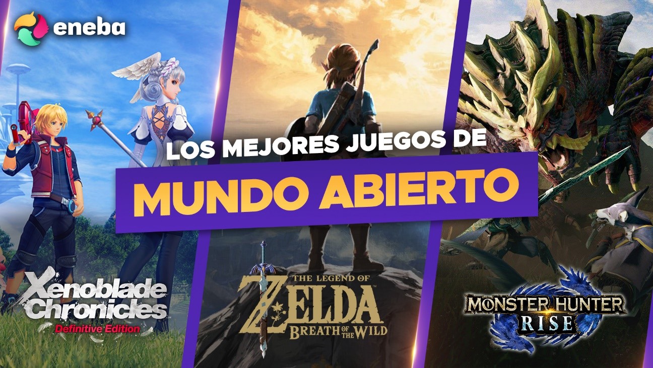 Los mejores juegos de mundo abierto de Nintendo Switch, hasta un 75% más baratos