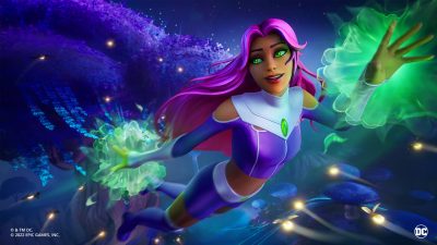 Fortnite celebra la llegada de Starfire de Teen Titans