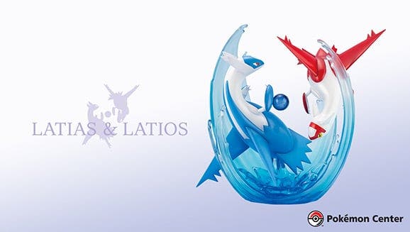Pokémon Center: así luce la nueva figura de Latios y Latias