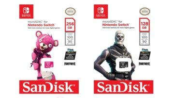 Nintendo anuncia tarjetas microSDXC oficiales de Fortnite