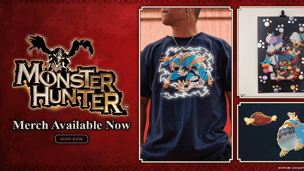 Anunciado nuevo merchandising de Monster Hunter de la colección For Fans By Fans