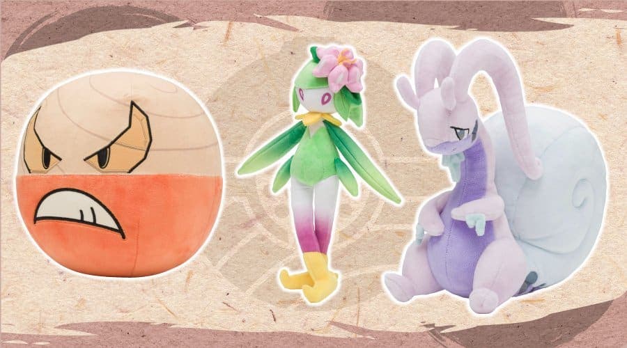 Anunciados nuevos peluches oficiales de Leyendas Pokémon: Arceus