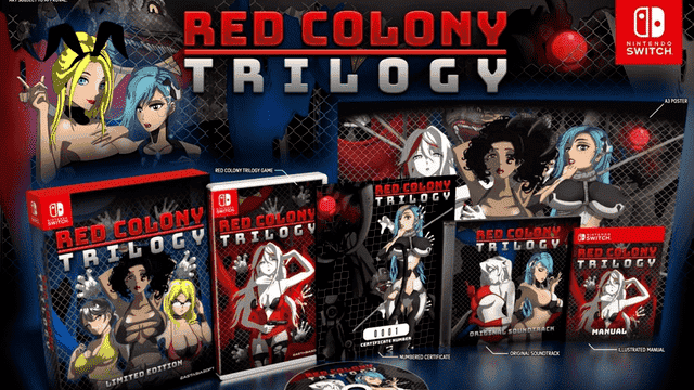 Llega Red Colony Trilogy a Nintendo Switch con zombies e historias de diferentes chicas