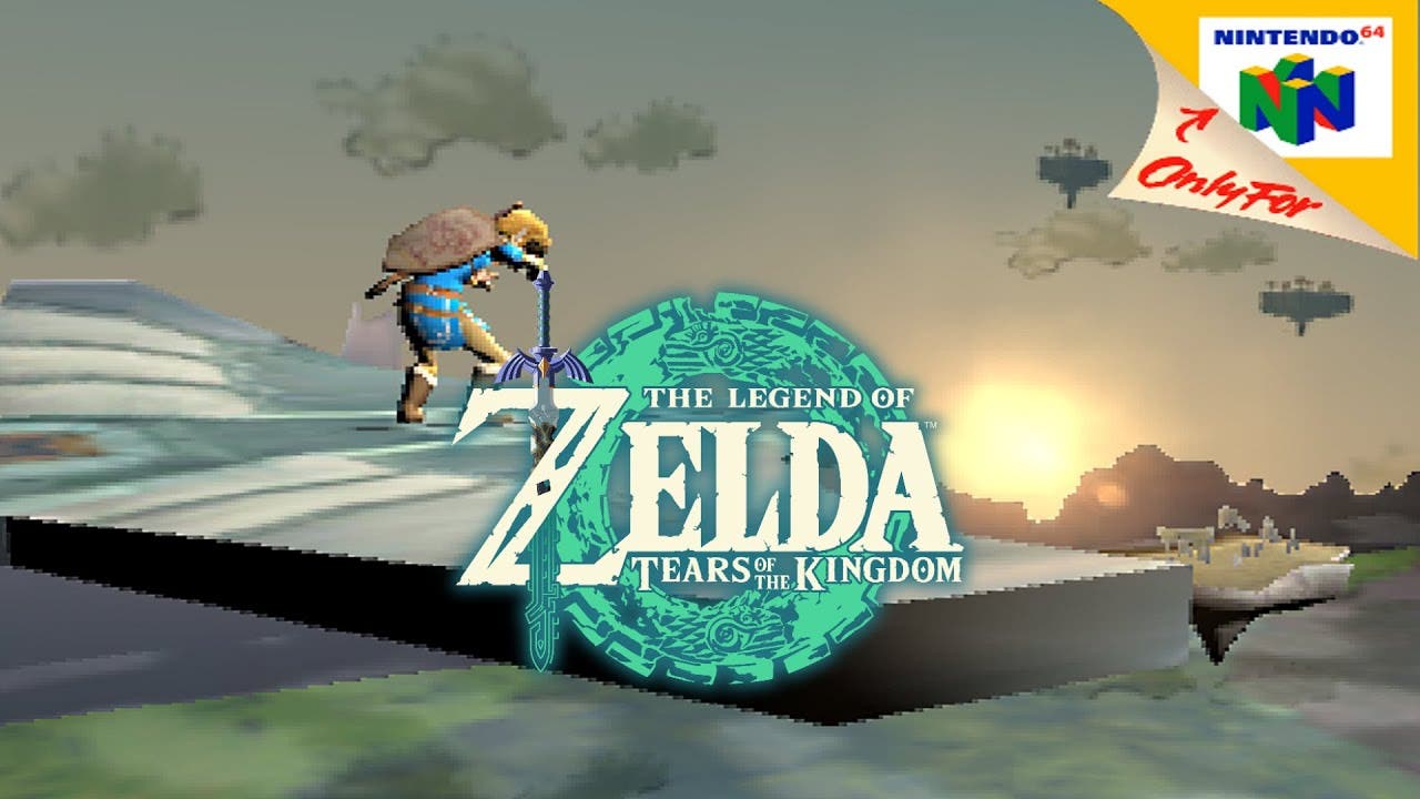 Fan recrea el tráiler de Zelda: Tears of the Kingdom al estilo de Nintendo 64