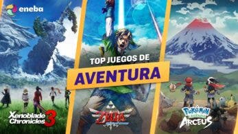 Los mejores juegos de aventura para Switch + Sorteo por 100€ en Eneba