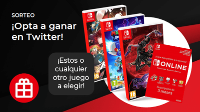 [Act.] ¡Sorteamos el juego de Nintendo Switch que quieras + 3 meses de Nintendo Switch Online!