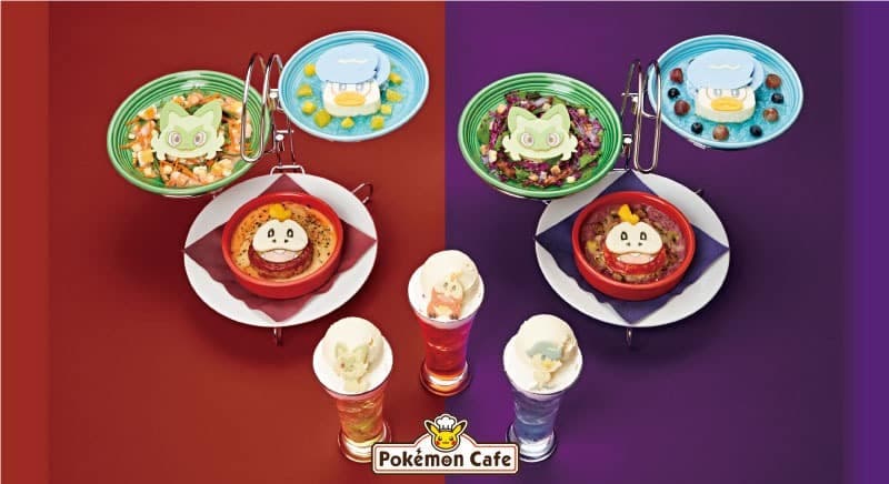 Pokémon Café detalla sus menús de Pokémon Escarlata y Púrpura