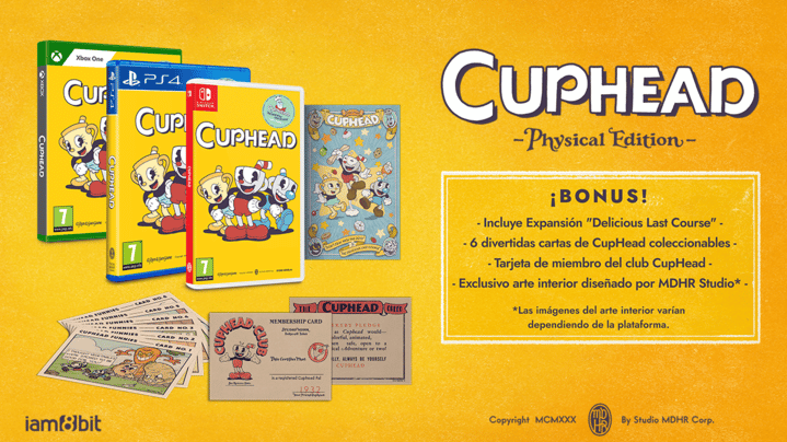 Cuphead físico