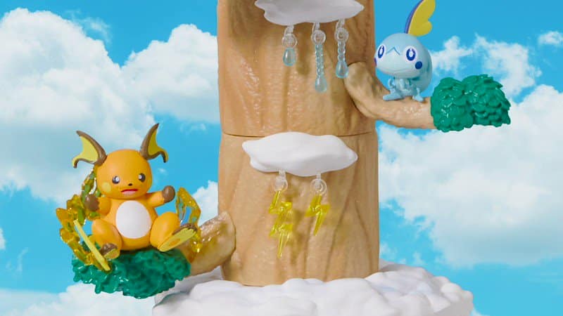 Re-Ment y Pokémon han lanzado esta figura coleccionable de un gran árbol