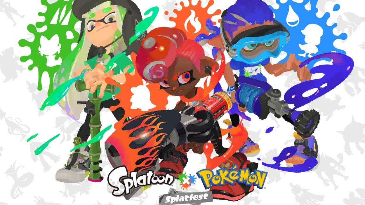 Splatoon Pokémon Splatfest