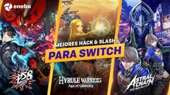 Top juegos Hack and Slash para Switch + descuento especial para tarjetas prepago