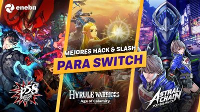 Top juegos Hack and Slash para Switch + descuento especial para tarjetas prepago