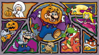 Nintendo añade este fondo de pantalla de Halloween al catálogo americano de My Nintendo