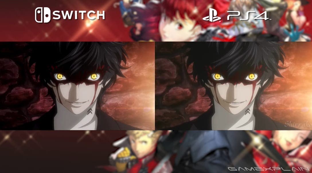 Comparativa en vídeo de Persona 5 Royal: Nintendo Switch vs. PlayStation 4