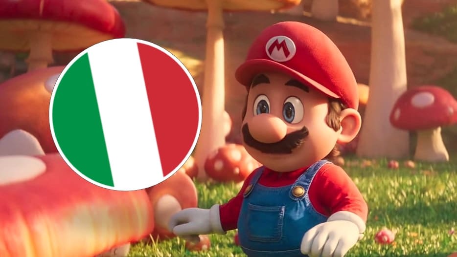 Así de curioso suena en italiano el primer tráiler de la película de Super Mario
