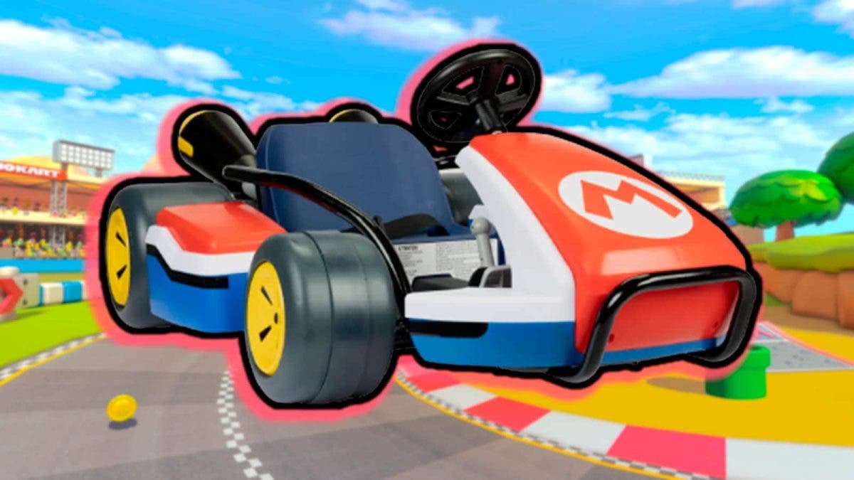 Vas a querer comprarte este kart eléctrico inspirado en Mario Kart