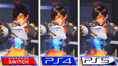 Comparativa en vídeo de Overwatch 2 entre Nintendo Switch, PS4 y PS5