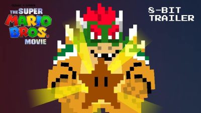 Recrean el tráiler de la película de Super Mario Bros. al estilo 8-Bit