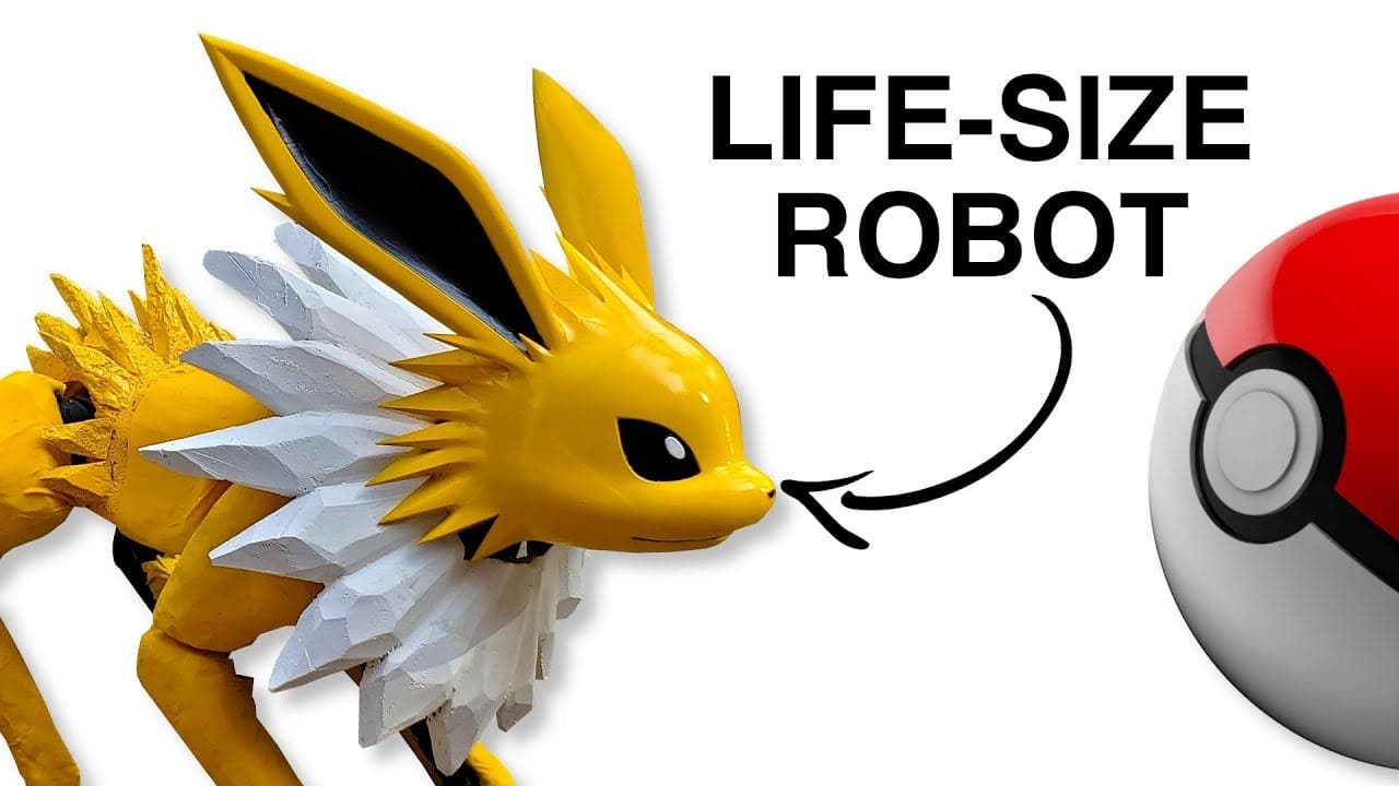 Pokémon: Este robot inspirado en Jolteon sigue inquietando a los fans