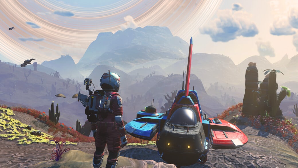 No Man’s Sky está regalando una nave y una multiherramienta con los colores de Nintendo Switch