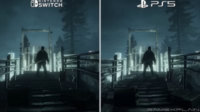 Comparativa en vídeo de Alan Wake Remastered: Nintendo Switch vs. Xbox 360 vs. PlayStation 5