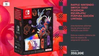 Llega un xtralife Raffle de Nintendo Switch OLED Pokémon Escarlata y Púrpura Edición Limitada
