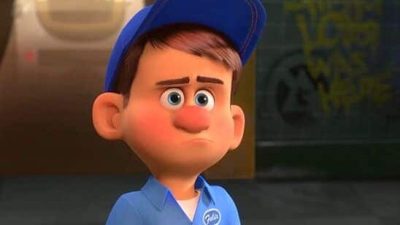 Están comparando a Mario de la película de Super Mario con Repara Félix de Rompe Ralph