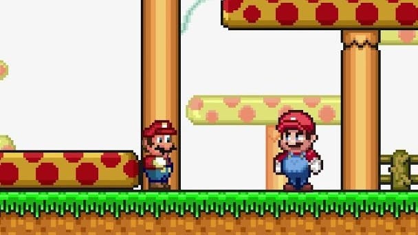 Mario conoce a su versión de la película en este curioso vídeo de Dorkly