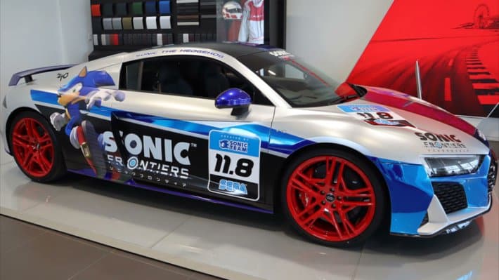 SEGA anuncia el coche oficial de Sonic Frontiers