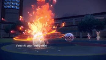 Se confirma el poder base de Teraexplosión en Pokémon Escarlata y Púrpura