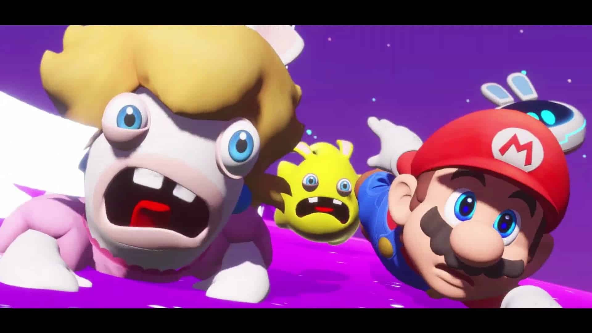 Mario y Rabbid Peach se van de aventura