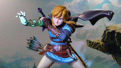 Zelda Tears estatua