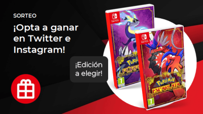 [Act.] ¡Sorteamos una copia de Pokémon Escarlata o Púrpura a elegir para Nintendo Switch!