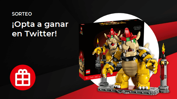 [Act.] ¡Sorteamos un set de LEGO Super Mario de El Poderoso Bowser!