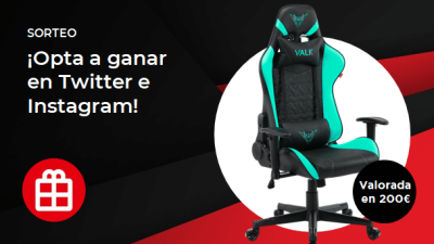 [Act.] ¡Sorteamos esta Silla Gaming Valk Nyx valorada en 200€!