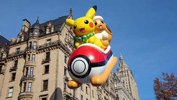 Pokémon confirma su asistencia al 2022 Macy’s Thanksgiving Day Parade