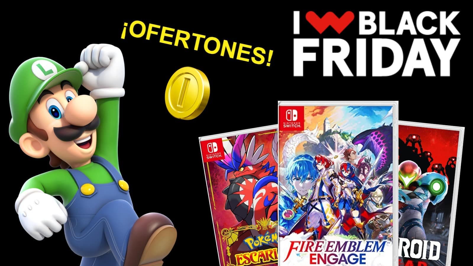 Juegos Nintendo Switch Black Friday