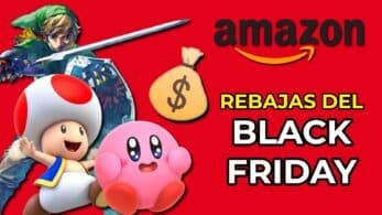 Las mejores rebajas por el Black Friday de juegos de Nintendo Switch en Amazon