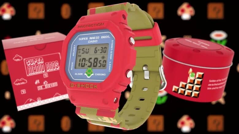 Casio x Nintendo, nuevo reloj de Super Mario Bros: precio, tráiler y más detalles