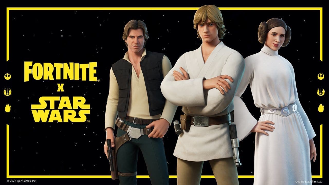 Fortnite detalla su nueva colaboración con Star Wars: la semana de Skywalker