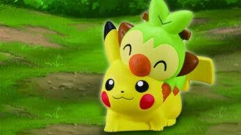 Figura oficial de Grookey montando a Pikachu perturba a los fans de Pokémon
