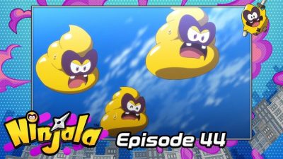 El anime de Ninjala estrena su episodio 44 de forma temporal