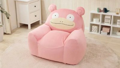 Así luce el nuevo sillón Pokémon oficial inspirado en Slowpoke