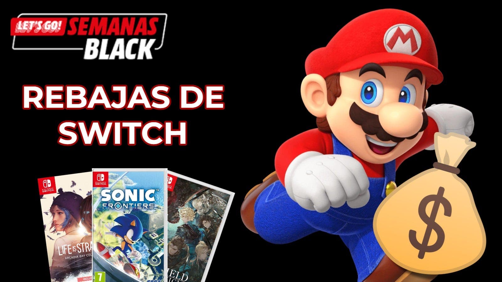 Grandes rebajas en juegos de Nintendo Switch por Black Friday en MediaMarkt