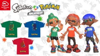 Ya disponibles en la My Nintendo Store europea las camisetas reales del Splatfest de Pokémon de Splatoon 3