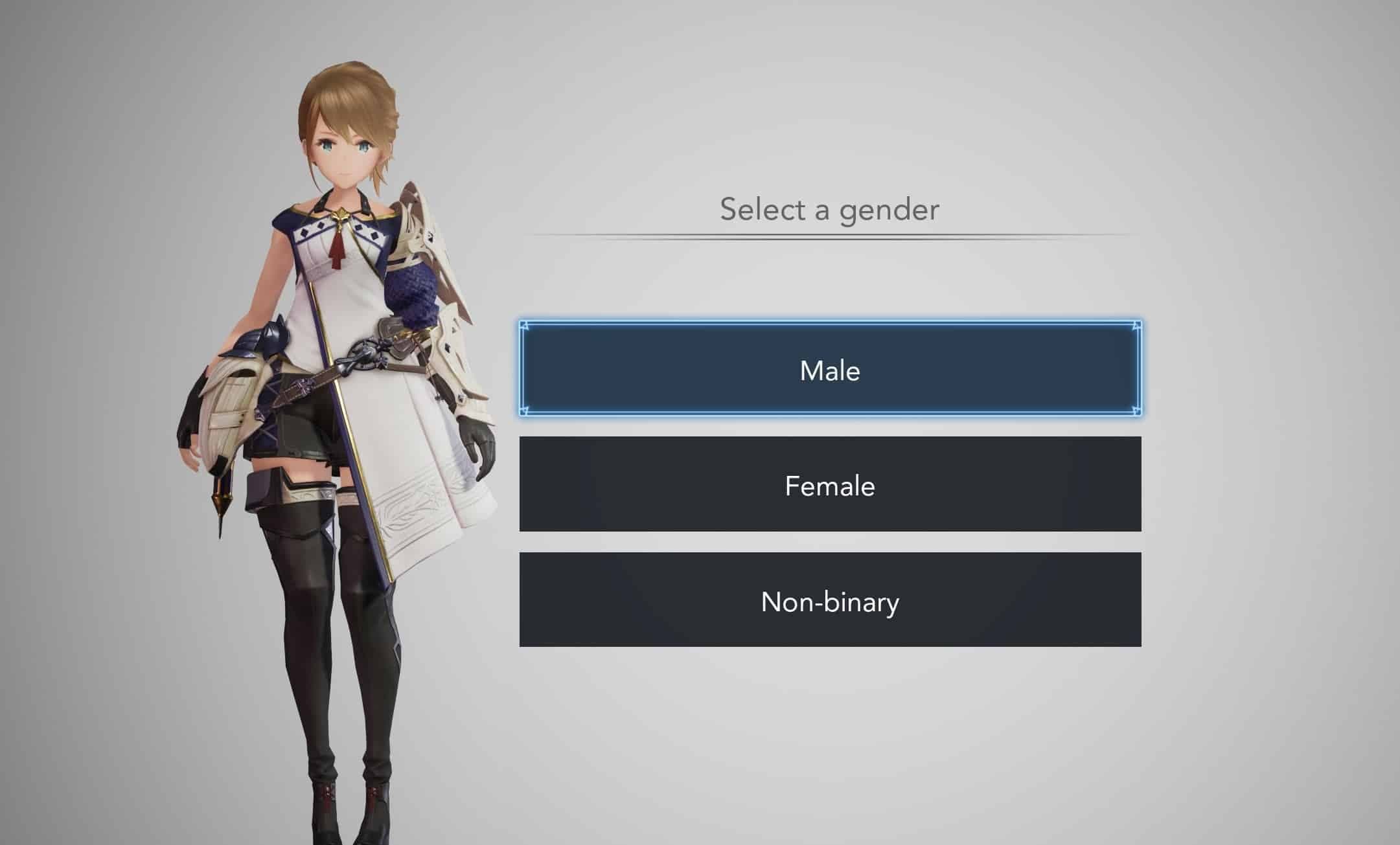 Harvestella es el primer juego de Square Enix que ofrece opción de género no binario