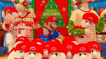 Un vistazo al merchandise navideño de este año en Super Nintendo World Japón